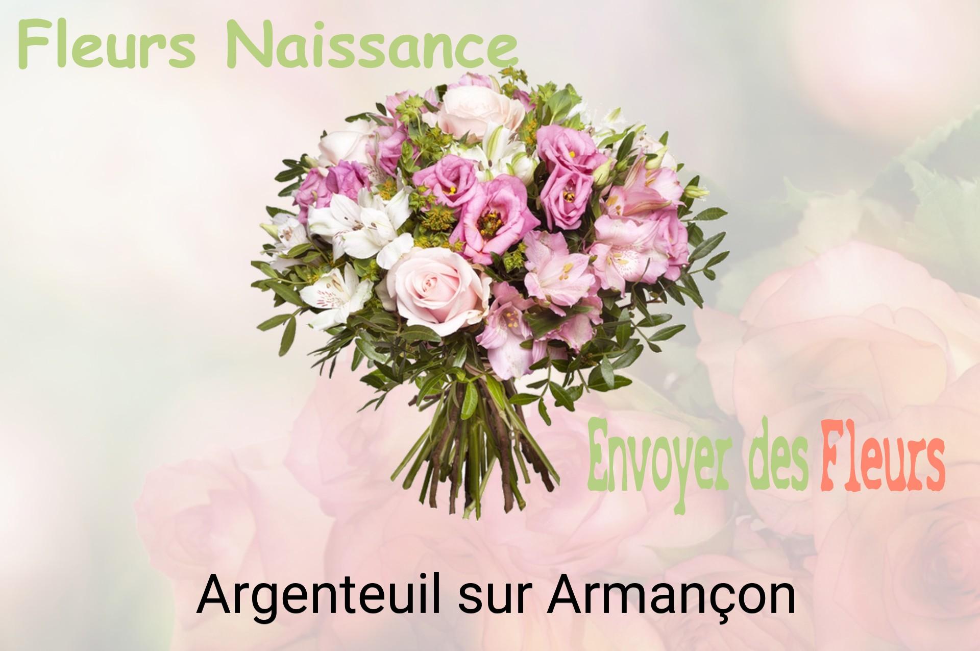 Bouquet de fleurs de naissance livré à Argenteuil-sur-Armançon